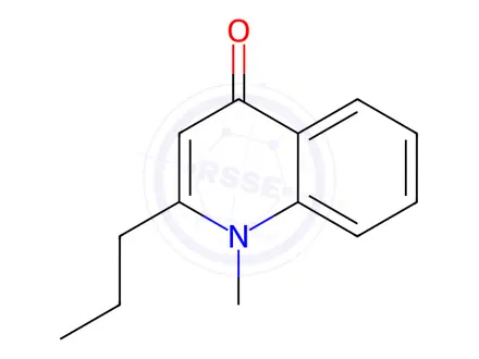 Chemical structure of lepomerine