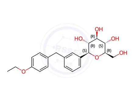 Chemical structure of Dapagliflozin Impurity 26