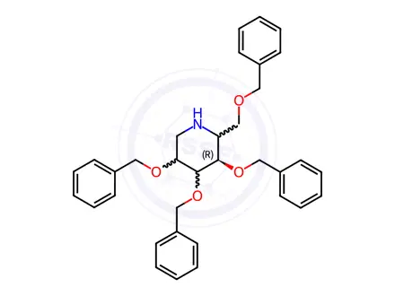 Chemical structure of Miglitol Impurity 12(Hydrochloride)