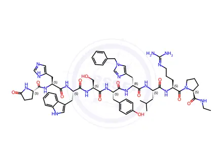 Chemical structure of Histrelin