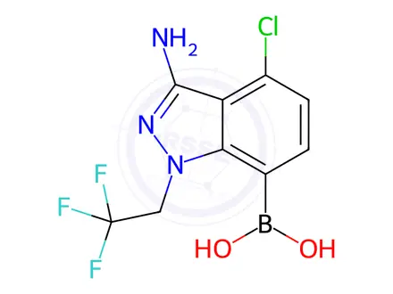 Chemical structure of Lenacapavir Impurity 28