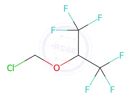 Chemical structure of Sevoflurane Impurity 8