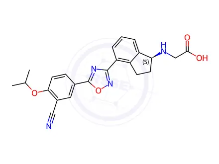 Chemical structure of Ozanimod Impurity 12