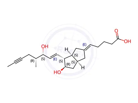 Chemical structure of Iloprost Impurity 12
