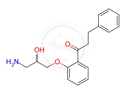 Chemical structure of Propafenone Impurity 12 Monomer