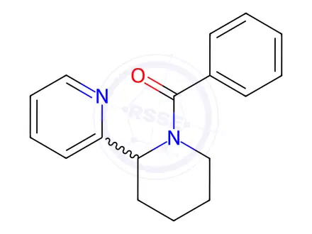 Chemical structure of Phenyl(2-(pyridin-2-yl)piperidin-1-yl)methanone