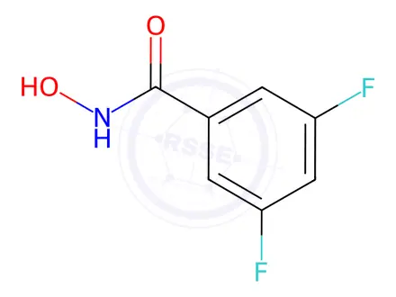 Chemical structure of 3,5-Difluoro-n-hydroxybenzamide