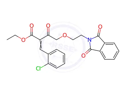Chemical structure of Amlodipine Impurity 47