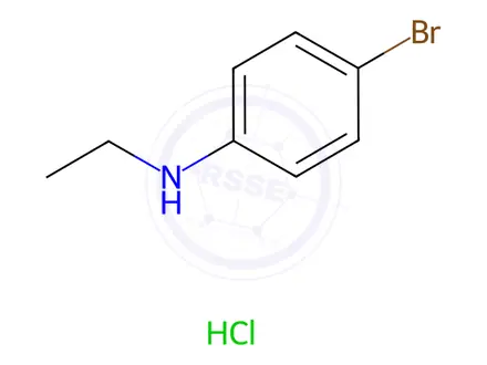 Chemical structure of 4-Bromo-N-ethylaniline Hydrochloride