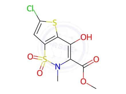 Chemical structure of Lornoxicam Impurity 8