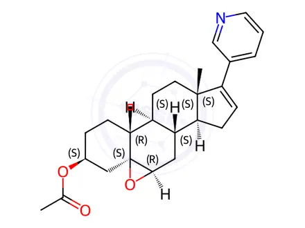 Chemical structure of Abiraterone Acetate Impurity 76