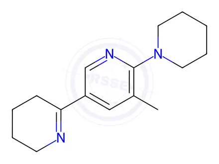 Chemical structure of 5'-Methyl-6'-(piperidin-1-yl)-3,4,5,6-tetrahydro-2,3'-bipyridine