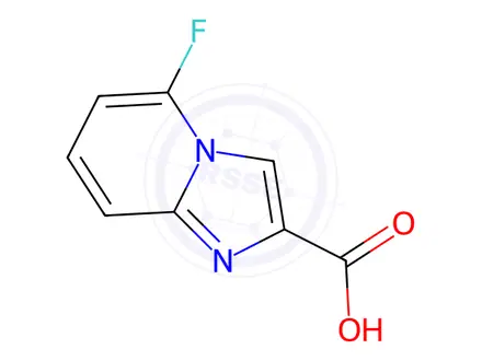 Chemical structure of 5-Fluoro-iMidazo[1,2-a]pyridine-2-carboxylic acid