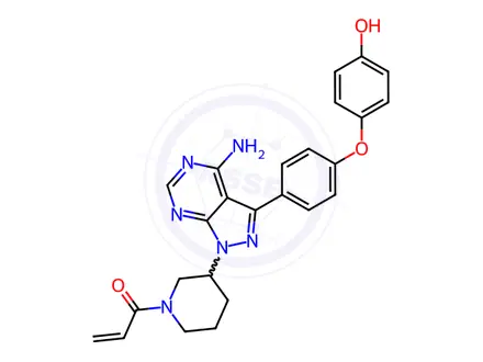 Chemical structure of Ibrutinib Impurity 97