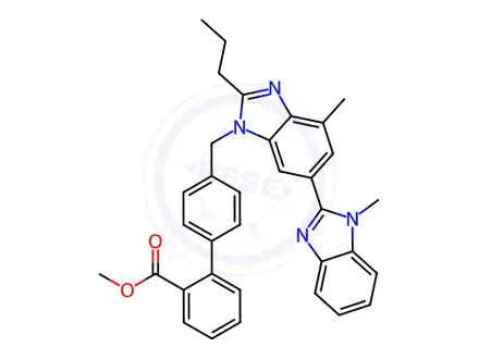 Chemical structure of Telmisartan Impurity 32