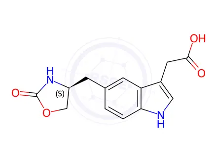 Chemical structure of Zolmitriptan Impurity 14