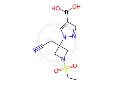 Chemical structure of Baricitinib Impurity 58