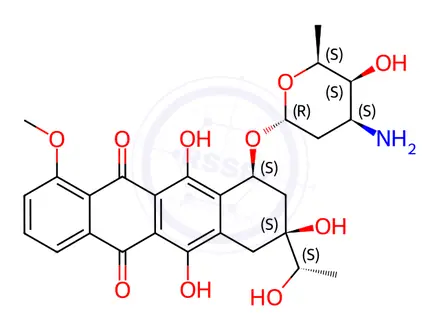 Chemical structure of Daunorubicin Hydrochloride Impurity 21