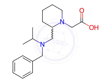 Chemical structure of 2-(2-((Benzyl(isopropyl)amino)methyl)piperidin-1-yl)acetic acid