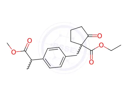 Chemical structure of Loxoprofen Impurity 23