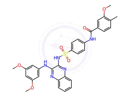 Chemical structure of XL765