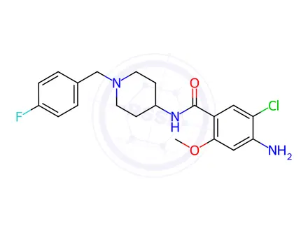 Chemical structure of Clebopride Impurity 14