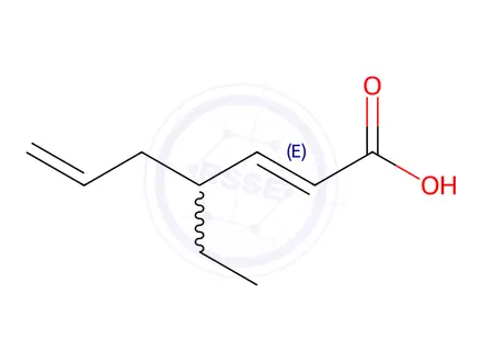 Chemical structure of Lactic Acid Impurity 113