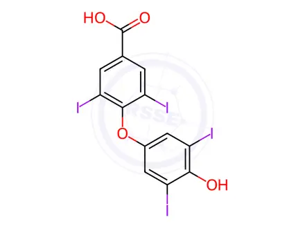Chemical structure of Levothyroxine EP Impurity H
