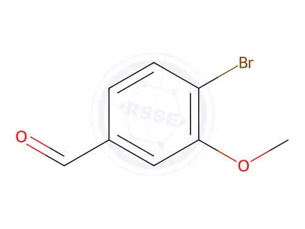 Chemical structure of 4-Bromo-3-methoxybenzaldehyde