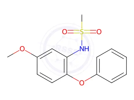 Chemical structure of Iguratimod Impurity 4