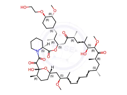 Chemical structure of Everolimus Impurity 7