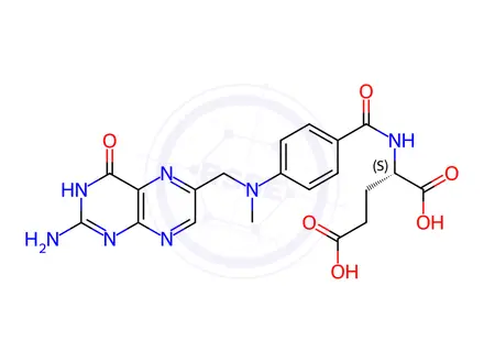 Chemical structure of Methotrexate Impurity C
