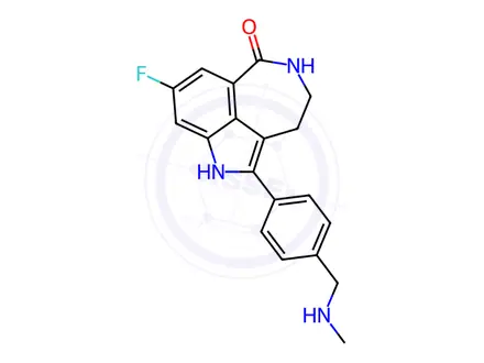 Chemical structure of Rucaparib Phosphate