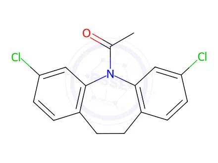 Chemical structure of Carbamazepine Impurity 6