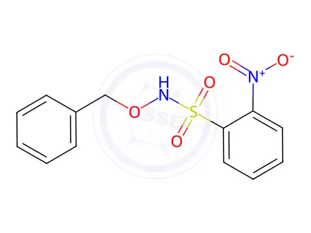 Chemical structure of N-(Benzyloxy)-2-nitrobenzenesulfonamide