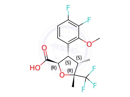 Chemical structure of Suzetrigine Impurity 2
