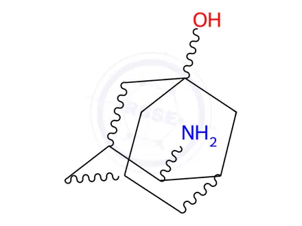 Chemical structure of Vildagliptin Impurity 62