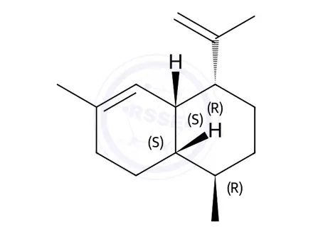 Chemical structure of Artemisinin Impurity 9 (Amorphadiene)
