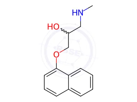 Chemical structure of Propranolol Hydrochloride Impurity 44