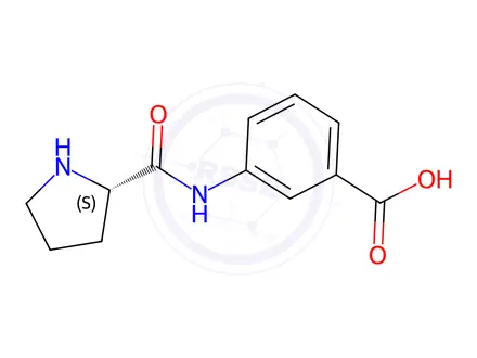 Chemical structure of Ertapenem Impurity 17