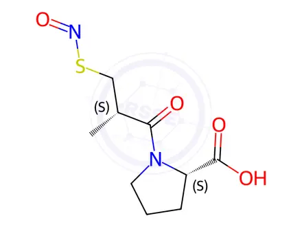 Chemical structure of Captopril Impurity 25