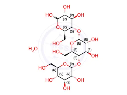 Chemical structure of MALTOTRIOSE HYDRATE 95