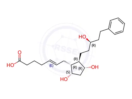 Chemical structure of Latanoprost Impurity 16