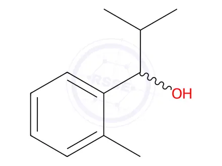 Chemical structure of 2-methyl-1-(2-methylphenyl)propan-1-ol