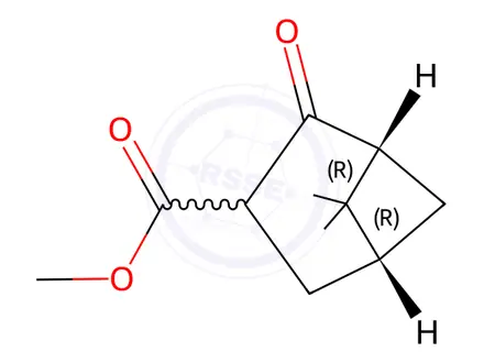 Chemical structure of (1R,5R)-Methyl 6,6-dimethyl-2-oxobicyclo[3.1.1]heptane-3-carboxylate