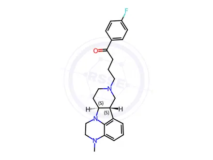 Chemical structure of Lumateperone Impurity 26