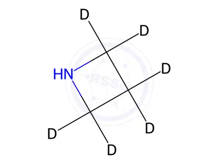 Chemical structure of Azetidine-d6