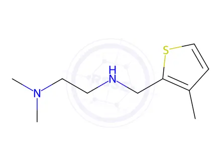 Chemical structure of N1,N1-dimethyl-N2-((3-methylthiophen-2-yl)methyl)ethane-1,2-diamine dihydrochloride