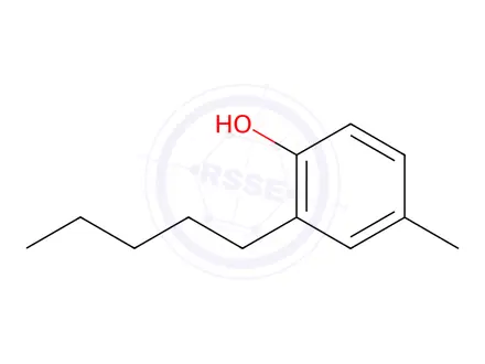 Chemical structure of Amylmetacresol Impurity 1 (Amylmetacresol EP Impurity A)