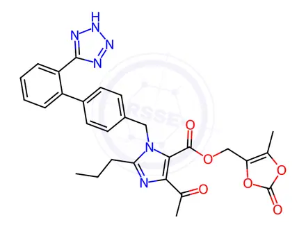 Chemical structure of Olmesartan Medoxomil Impurity 65